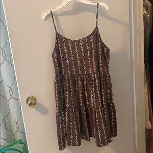 Brown Tan Dress